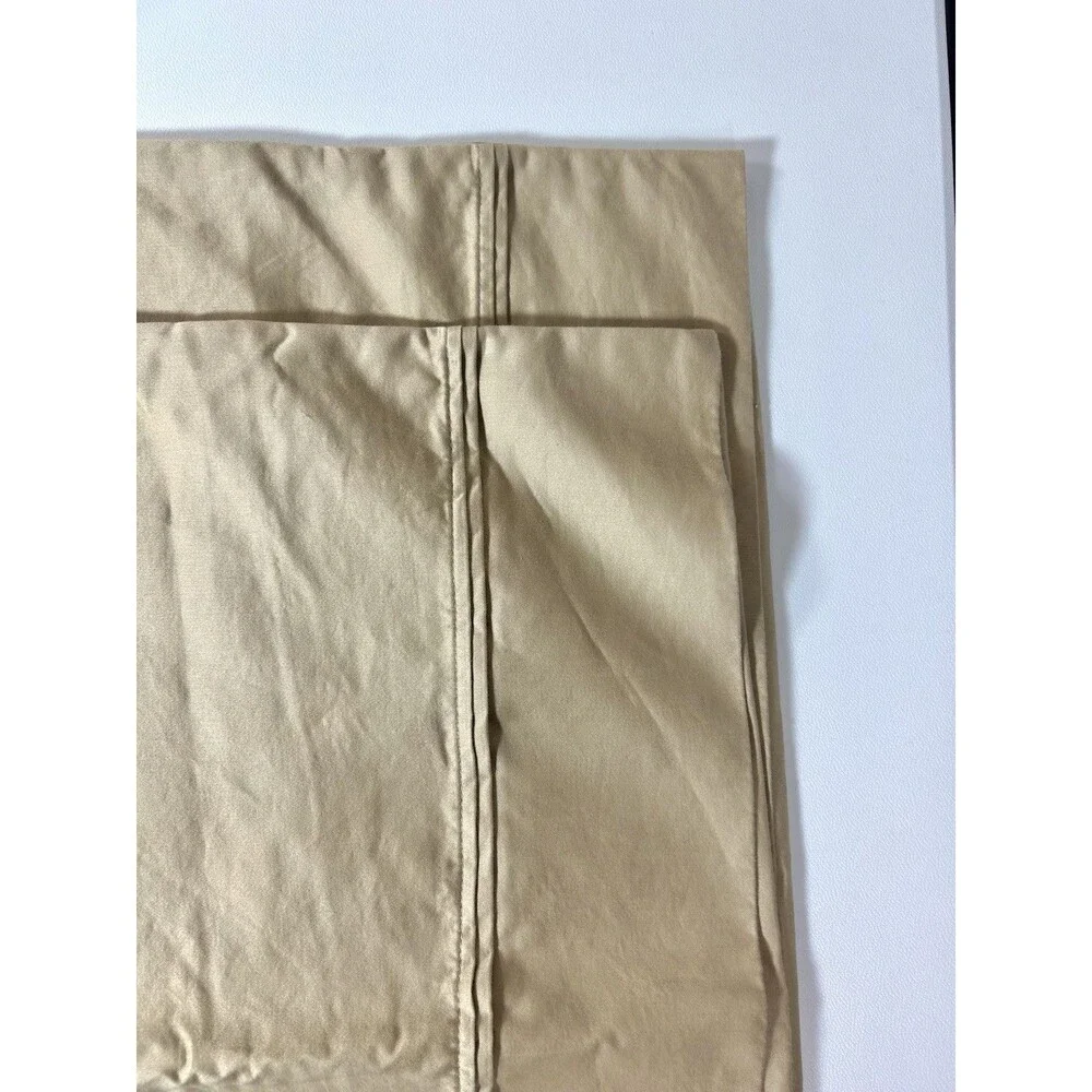 Simply Vera Wang Beige Egyptian Cotton Standard/Queen Pillowcase Set